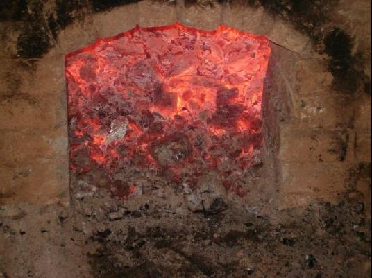 Обжигательная печь  в Акминишус